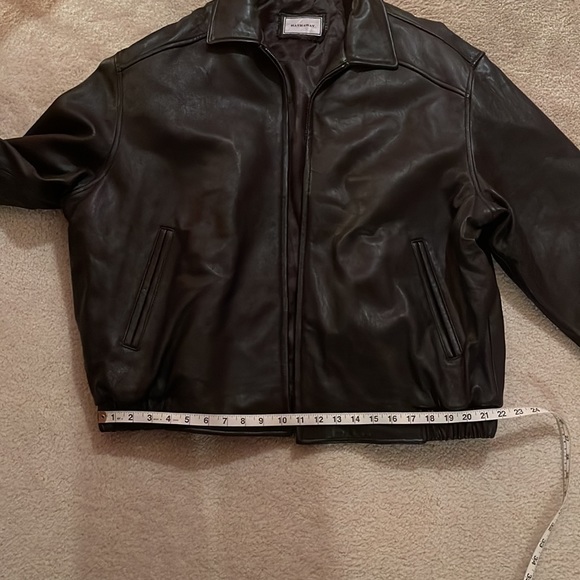 ***NEARLY NEW CONDITION*** Men’s Black Leather Hathaway Jacket - Picture 10 of 11